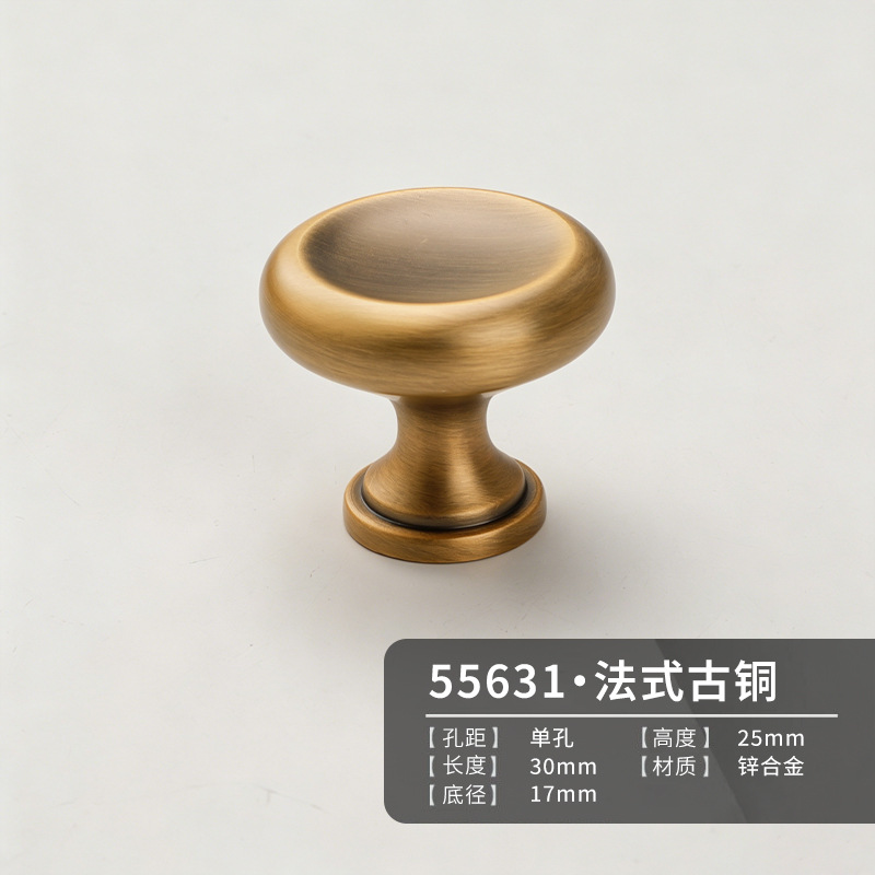 Мебельная ручка Eagle Shield 8350 античная медь 96мм