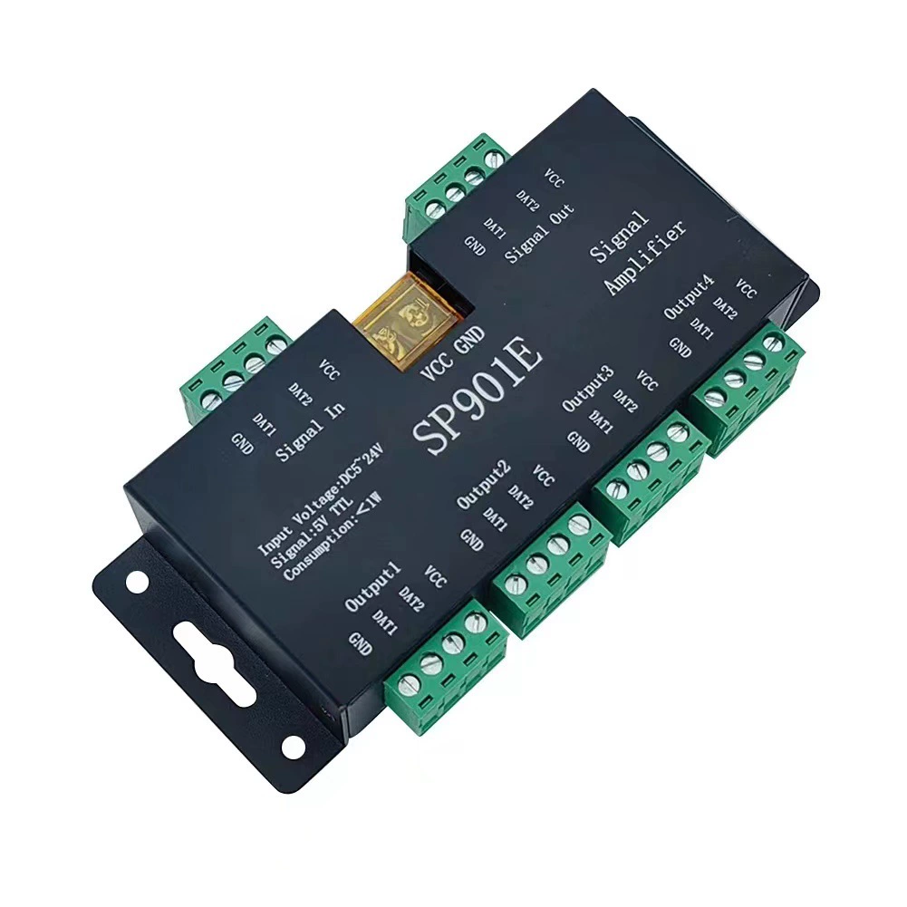Factory SP901E Phase Color Amplifier, TTL Phase Color Amplifier, Phase Color LED Strip Amplifier