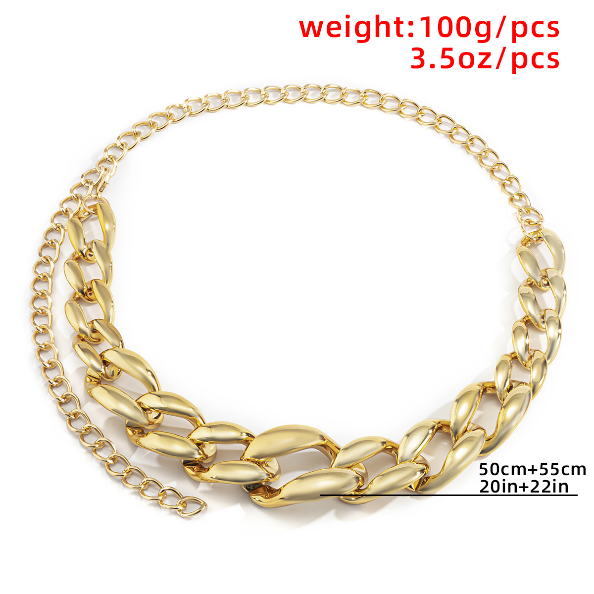 Punk Thick Waist Chain display picture 11