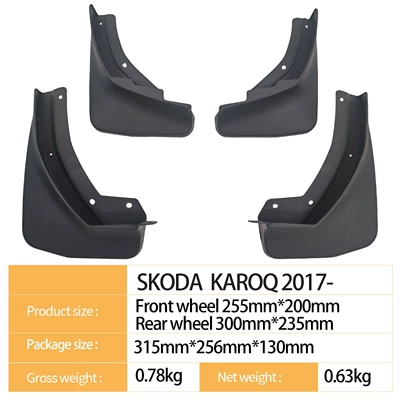 Mudguard Karoq Karoq 2017-Foreign