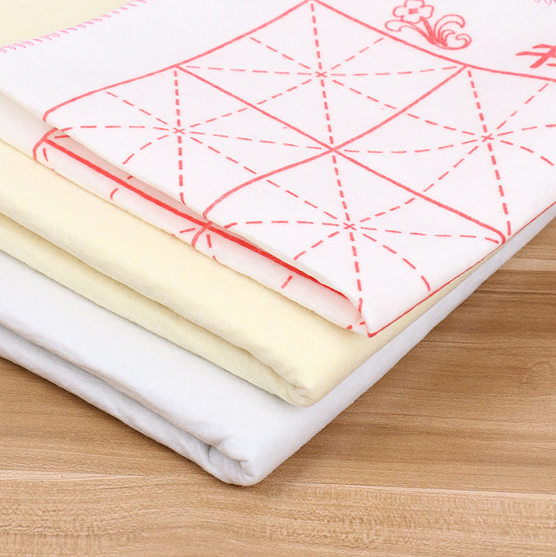 Calligraphy and Painting Felt Mat Rice Grids 5070 Calligraphy and Painting Felt 3mm Thick Cloth Absorbs Water and Ink Calligraphy Felt Mat