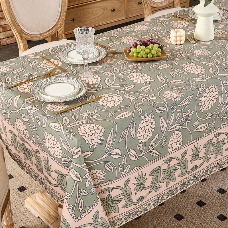 Bohemia impresa tela de mesa lujosa alta sensación impermeable tela de mesa de mesa de té casera tela de impresión antideslizante