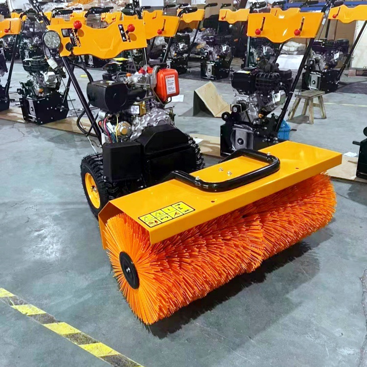 手扶式液压扫雪机 汽油全齿轮两用扬雪机 15马力家用抛雪机 推雪