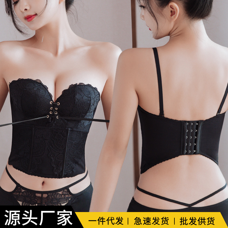 Shaping Body Shaping Bra Push-Up Straight Stomach Strapless Underwear Special Bra for Wedding Dress
