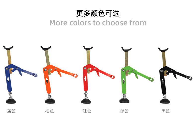 Foldable Portable Car Lift, Car Lift Tool Upgrade, Widened Handle, Thickeneded Anti-Slip Rubber All-Inclusive Top Head