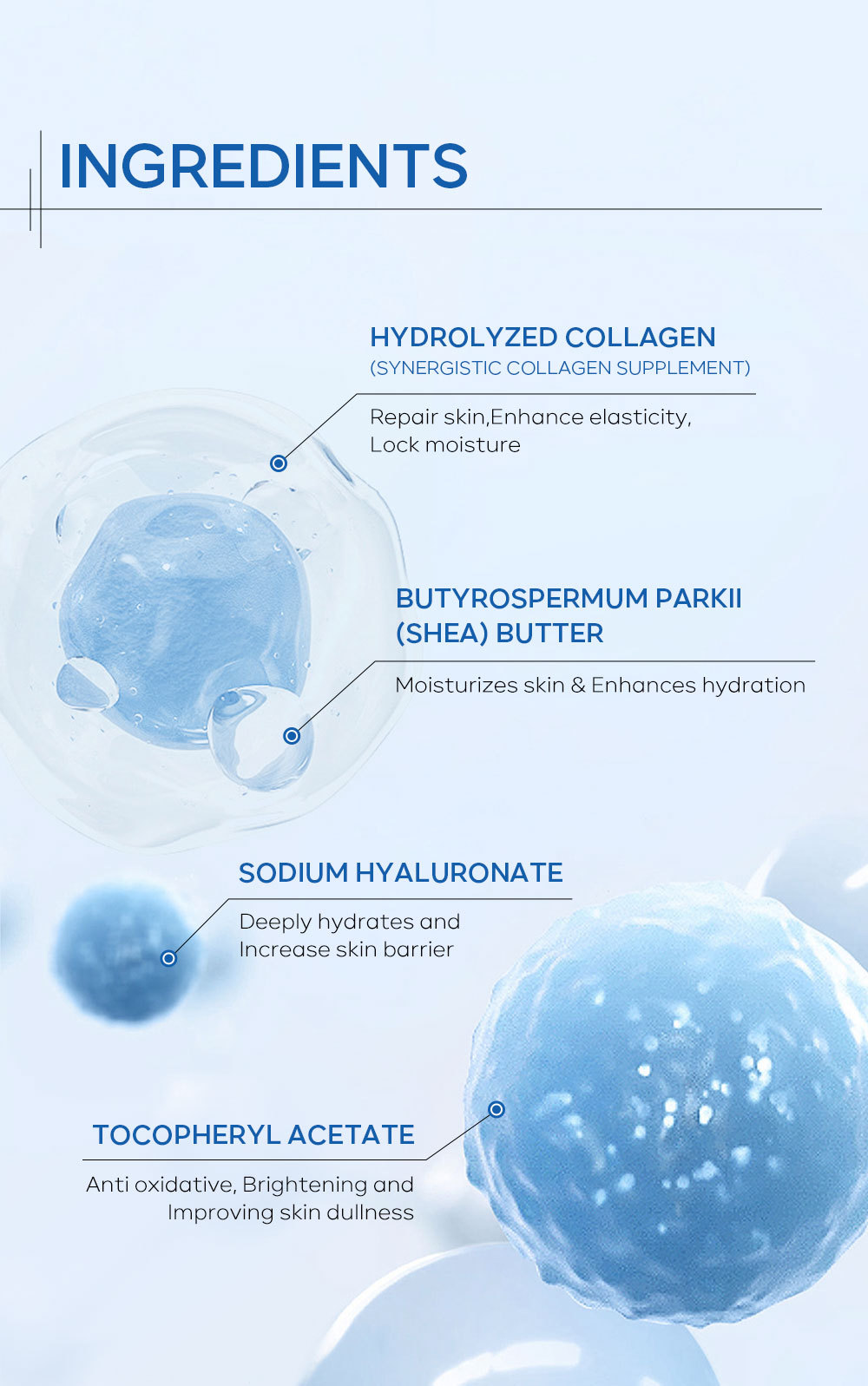 Manufacturer's in-stock cross-border QUIYUM Collagen Moisturizing Cream 30g hydrating and moisturizing cream undefined