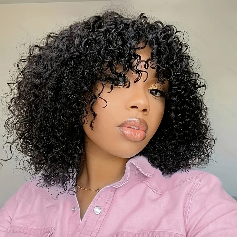 367g Weight Full Head Wigs Wig & Hair Extension Type Wigs Wig Accessories Short Curly Hair Wig Hairstyle Unisex Casual Casual Holiday High Temperature Wire Short Curly Hair Wigs