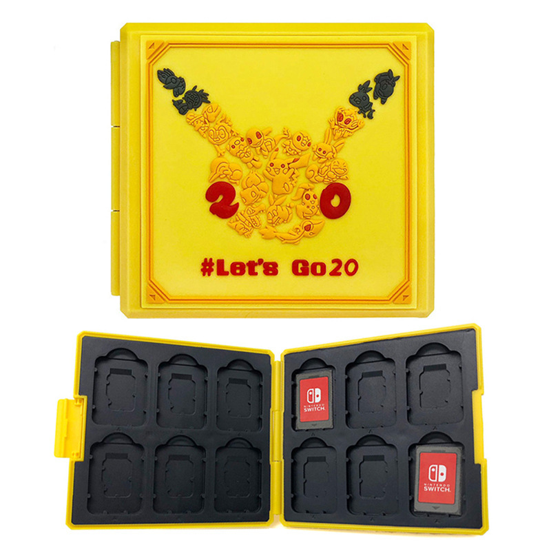 Interruptor de juego caja de cassette NS caja de tarjeta magnética de silicona caja de almacenamiento accesorios OLED caja de tarjeta portátil Lite Accesorios
