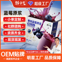 劲家庄蓝莓原浆寒地蓝莓原浆花青素NFC鲜果鲜榨浓缩蓝莓原浆