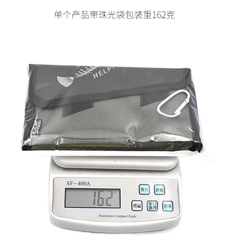 Luya bolsa de almacenamiento de cebo suave suministros de aparejos de pesca bolsa de almacenamiento de cebo impermeable bolsa de aparejos de pesca portátil desmontable de gran capacidad