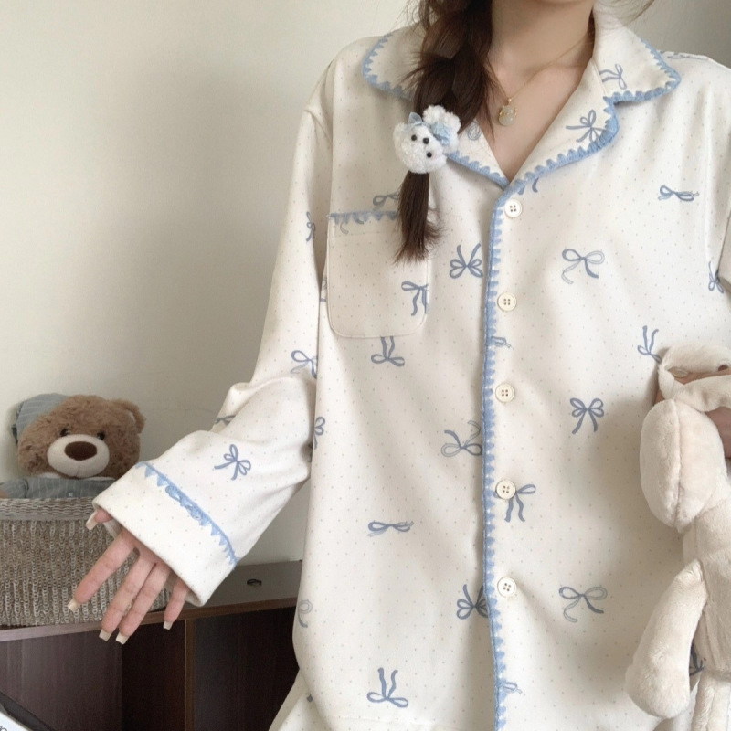 Al por mayor transfronterizo dulce arco 230g pijama de invierno de lana de la niña media luna envoltura con ropa cálida para el hogar conjunto