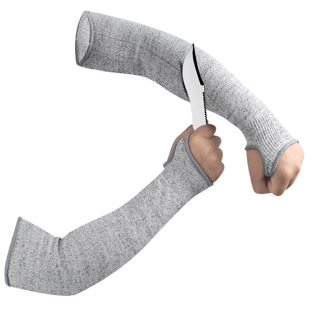 Универсальная полиэтиленовая защита от резки руки, рукав на запястье, обработка стекла, защита от резки, локтевой рукав в наличии оптом