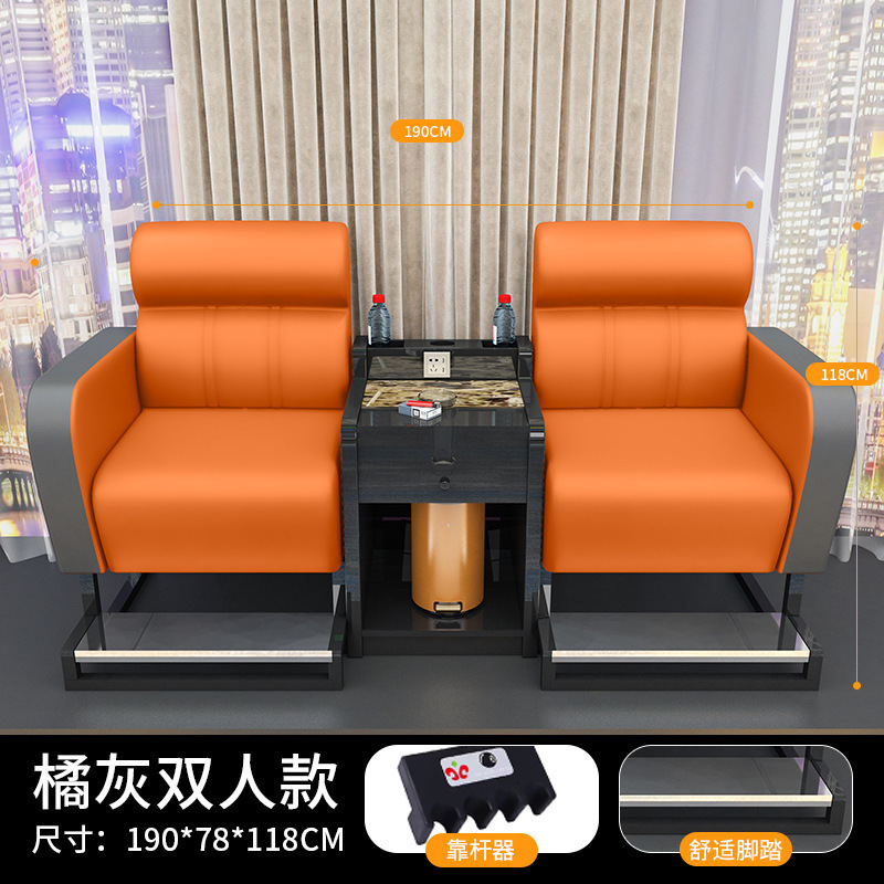 F-투인-오렌지와 그레이 더블 조합