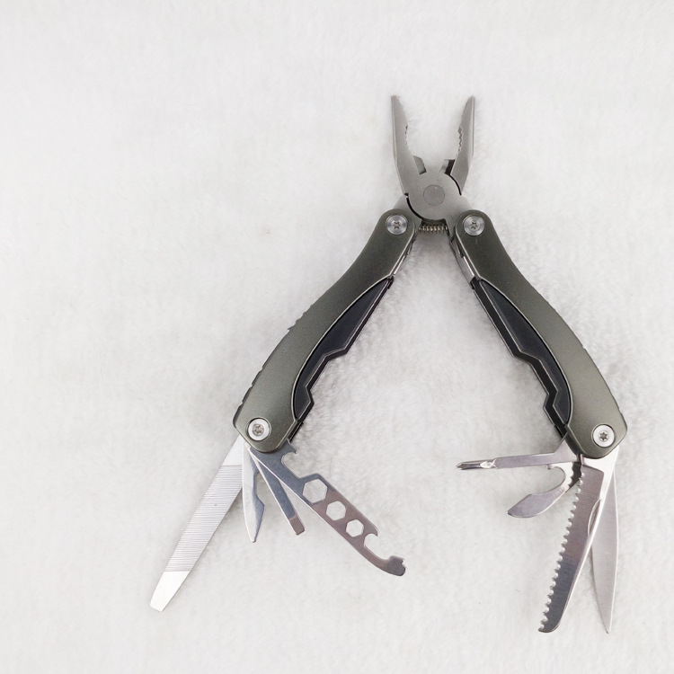 1现货多功能刀钳 中号礼品钳 多功能不锈钢折叠钳子户外工具AA2-1