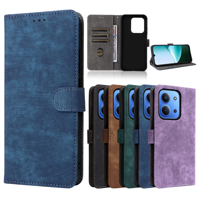Suitable for Redmi 15C Phone Case Poco C85/Redmi 15C Anti-Theft Mobile Phone Leather Case 15C 4G/5G
