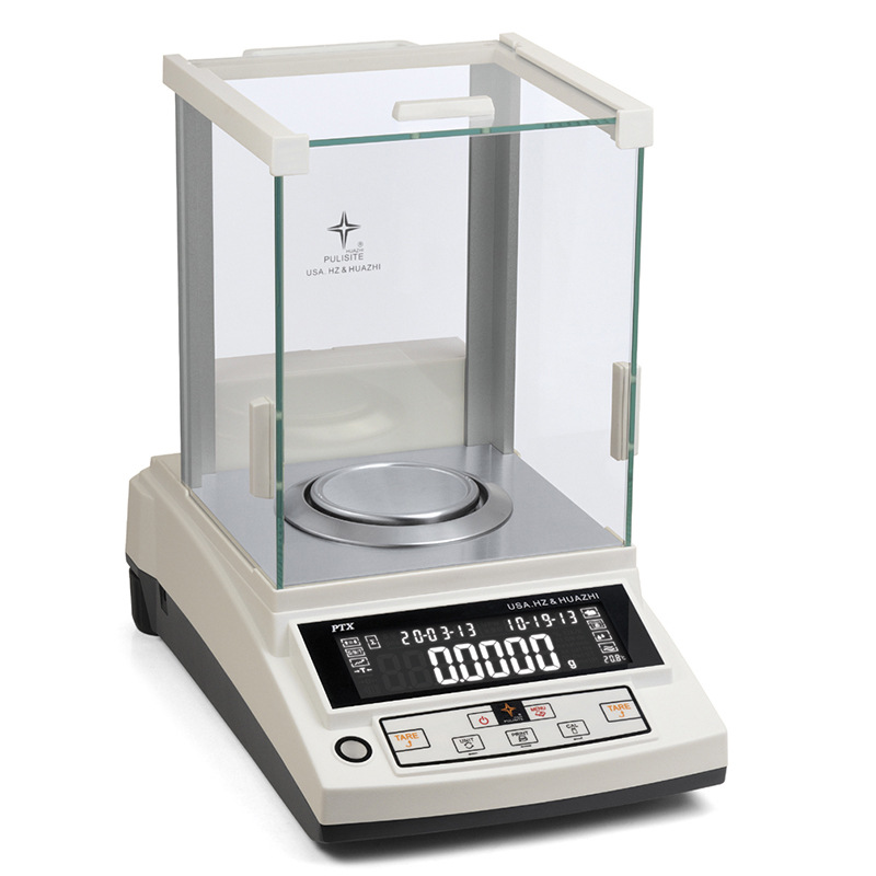 华志PT万分位电子天平普力斯特PT-104电子天平双量程实验室天平