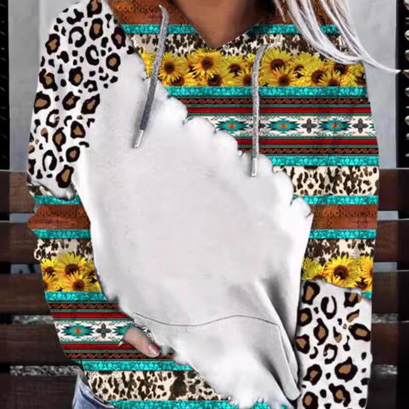 2023 New Tie Dye 3D Transfer Printing Heat Sublimation Blank Custom Fashion Hoodie Independent_voghion.com