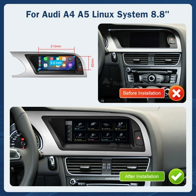 Car display CarPlay display for