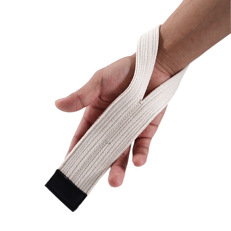 Fitness Press de Banca Guantes de Palma solo cilindro pull-up presión de levantamiento de pesas banda de refuerzo tirón duro deportes fitness correa de muñeca