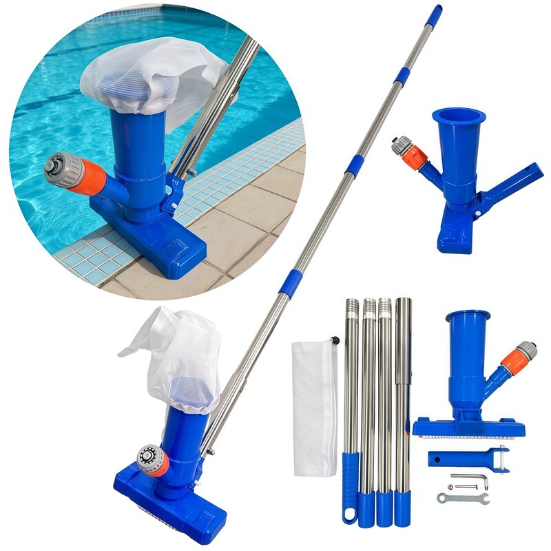 Amazon Pool Cleaning Brush Portable Vacuum Nozzle Pool Brush Jet Vacuum Head Pool Cleaning Set