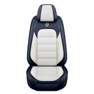 Seat cushion, seat cover, Full-Coverage Car Seat Cushion - moonlight-blue-front-single-seat