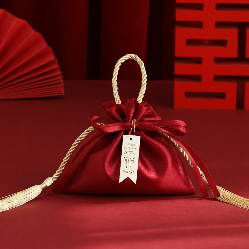 ウェディングキャンディボックス 2025 新しいハイエンド結婚式婚約特別なウェディングキャンディバッグキャンディギフトボックス無料折りたたみ|undefined