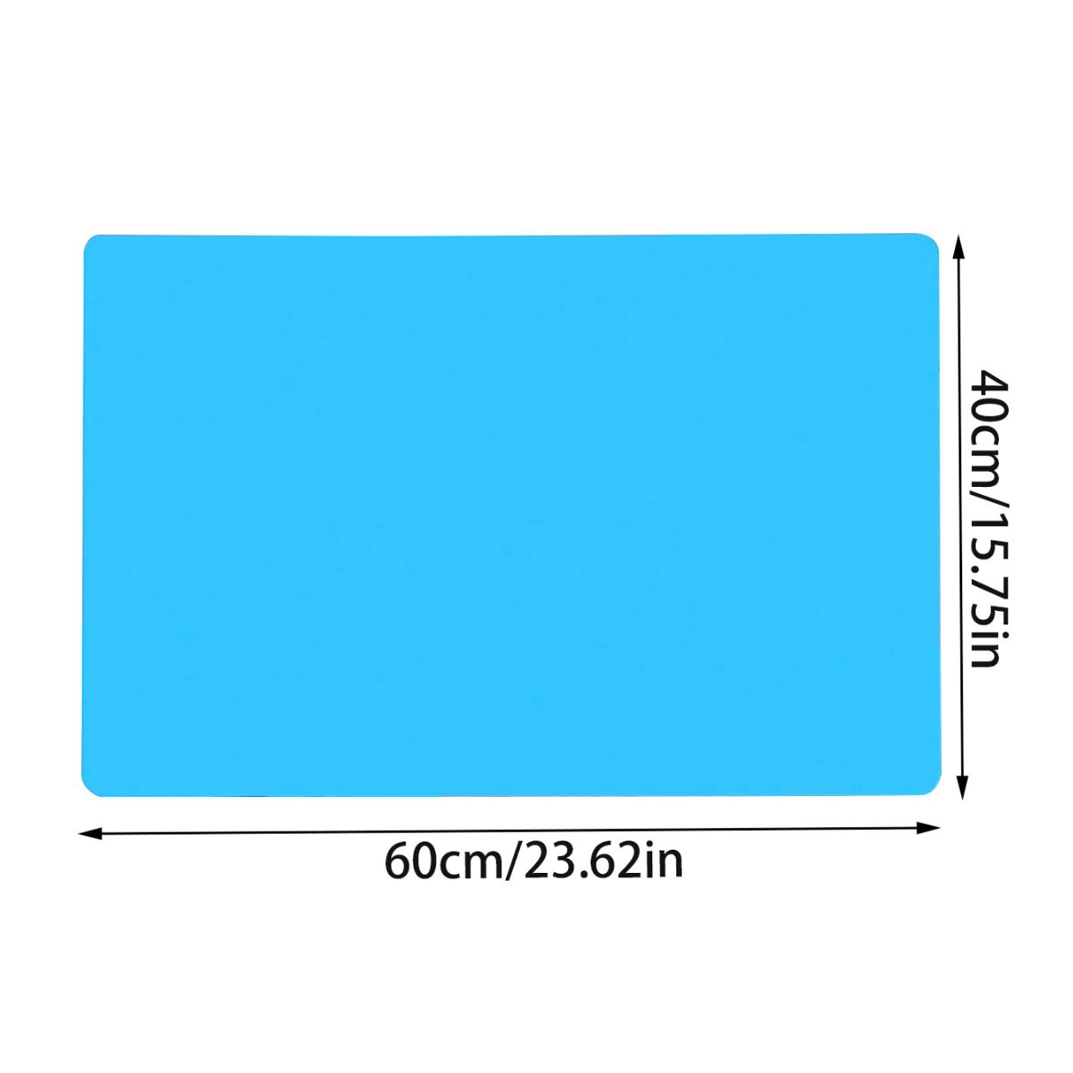 Junta de silicona epoxi de cristal de resina de bricolaje, joyería hecha a mano, almohadilla de escritorio antisuciedad, aislamiento térmico para hornear, almohadilla impermeable