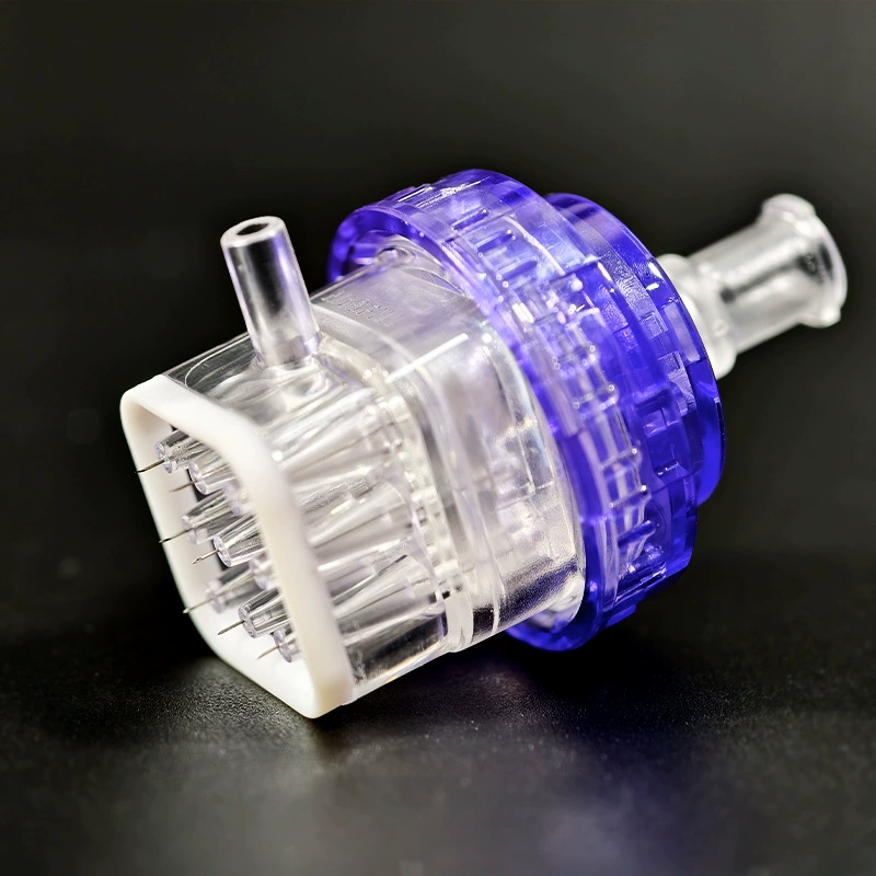 Эксклюзивная трансграничная 33G фиолетовая девятиконтактная силиконовая прокладка типа C - семискоростная девятиконтактная регулируемая силиконовая прокладка с отрицательным давлением, герметичная