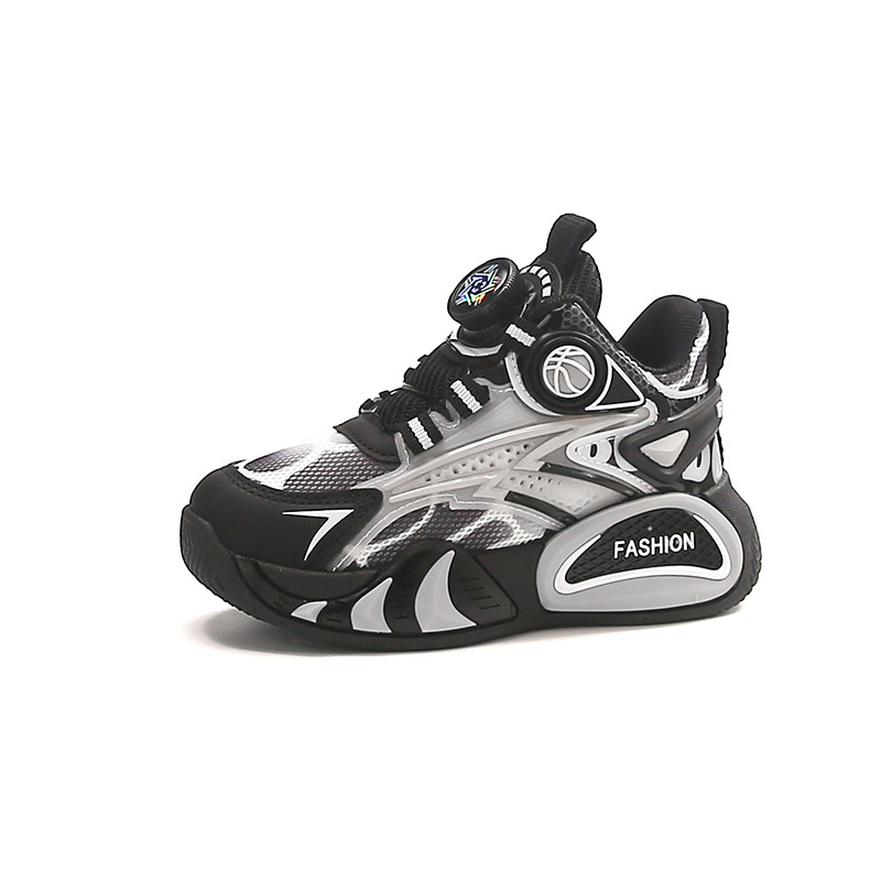Zapatos de baloncesto para niños 2026 nuevos zapatos de primavera y otoño de malla transpirable zapatos de carreras para niños zapatos especiales para estudiantes