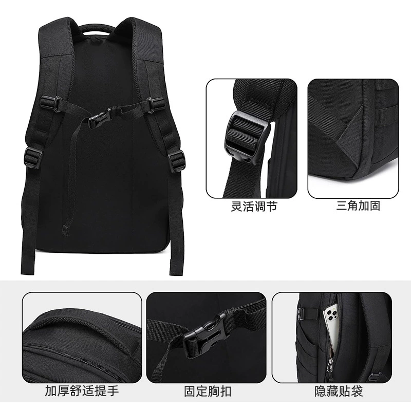 Camouflage tactics universal backpack for training for leisure, custom-made, worn on the shoulder