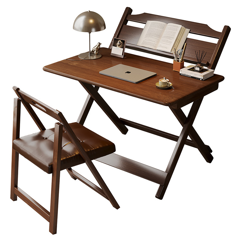 Mesa de estudio plegable, estudio infantil, mesa de computadora de elevación, dormitorio, mesa multifuncional simple sin instalación