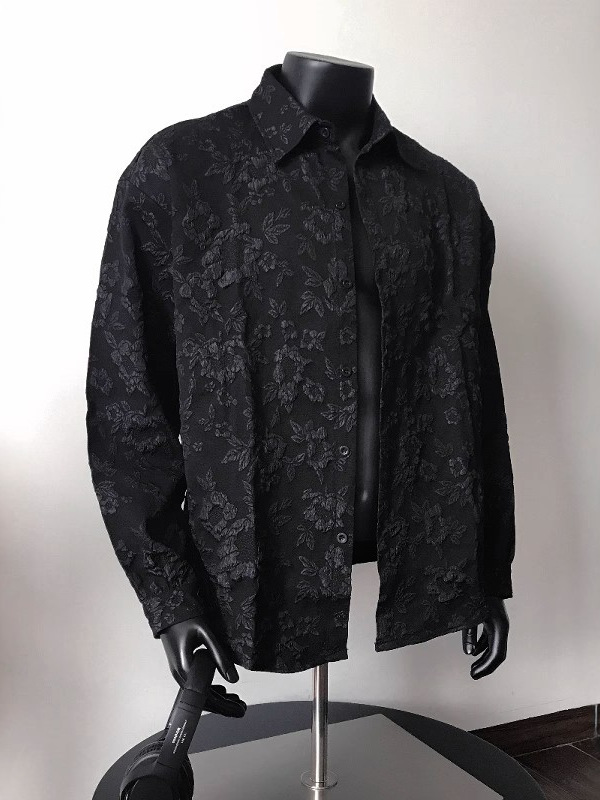 Japanese retro spring design small shirt