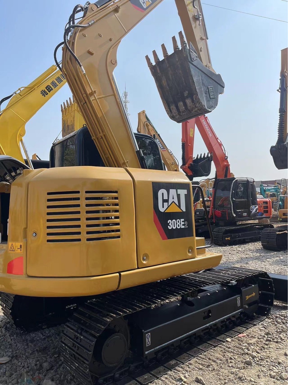 Exportaciones nacionales y extranjeras de segunda mano Carter 307 excavadora 80 75