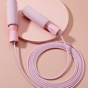 Cross-border explosions adjustable non-slip fitness fat-burning sports rope skipping, youth rope skipping, student rope skipping