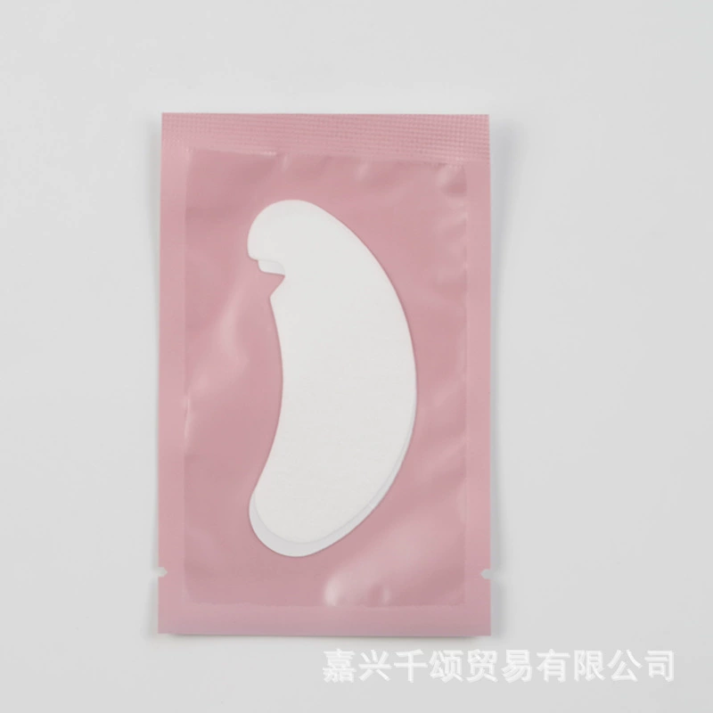 Thin Collagen Eye Gel Patch for Eyelash Extensions, Lint-Free Single Pair, Portable
