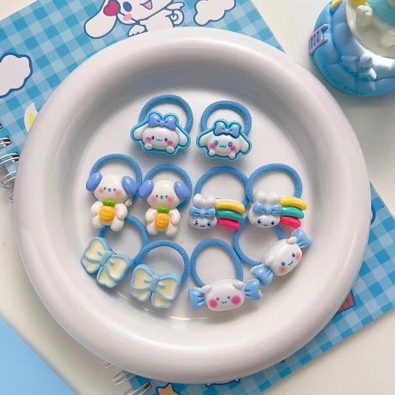 Anillo de cabello para niños Kulomi niñas bebés Sanli Anillo de cabello para dedo niñas de alta elasticidad no lesionar banda de goma