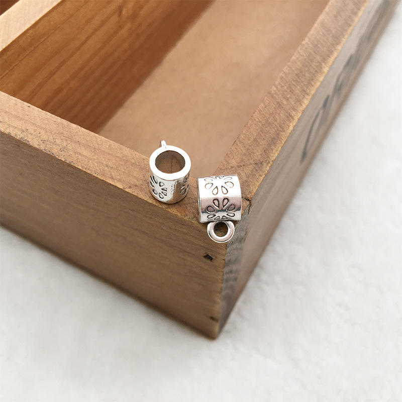 Plata tibetana plata antigua 1 pulsera collar conexión hebilla de plata tibetana tee accesorios DIY aleación accesorios de la joyería 6x9