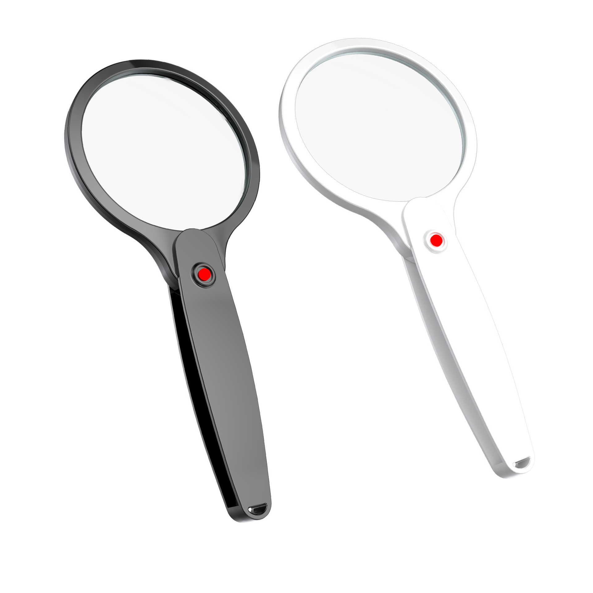 便携式手持可折叠放大镜 轻松阅读大尺寸高清镜片