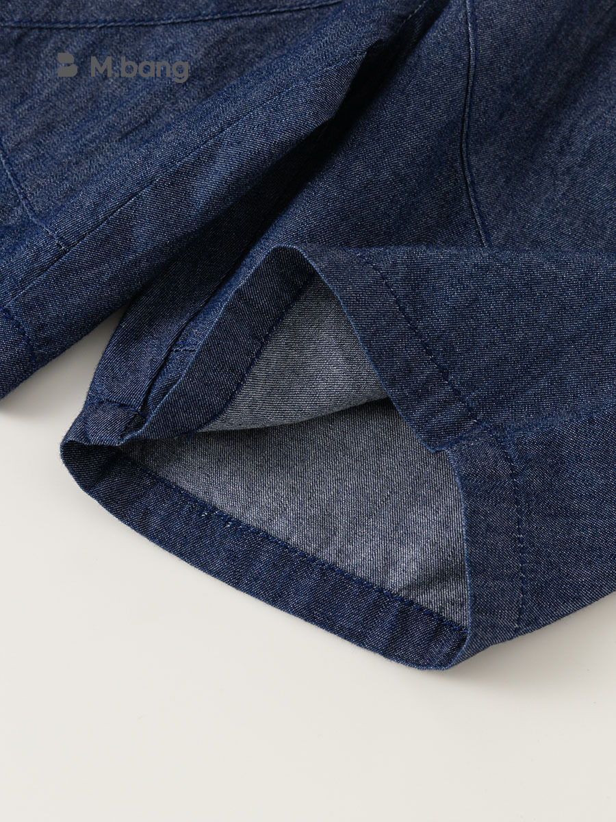 Youbao ropa para niños, pantalones para niños, jeans casuales para niños, pantalones cortos para bebés de verano, tendencia suelta XK83095 image 6