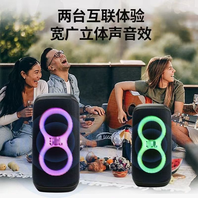 Comercio exterior transfronterizo PARTYBOX120 altavoces Bluetooth inalámbricos CLUB120 micrófono de tracción al aire libre subwoofer pesado