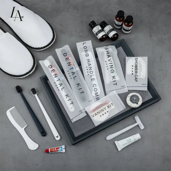 B&B Hotel Disposable Toothbrush with Paste Soft Bristles Wide Head Toothbrush Hotel Supplies Disposable Toiletries Set