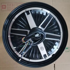 新国標電気自動車モーター14-2.50電気自動車純銅モーター膨張ブレーキ350W48Vモーターハブ