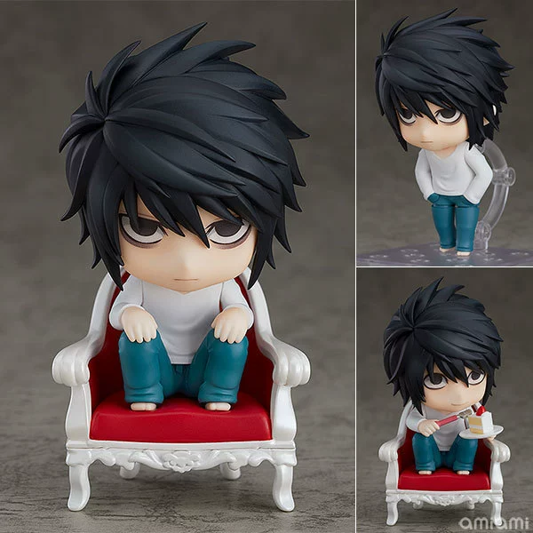 Q-version Death Note Figure, 10 cm Chibi Collectible, Color Box, ~0.23 kg