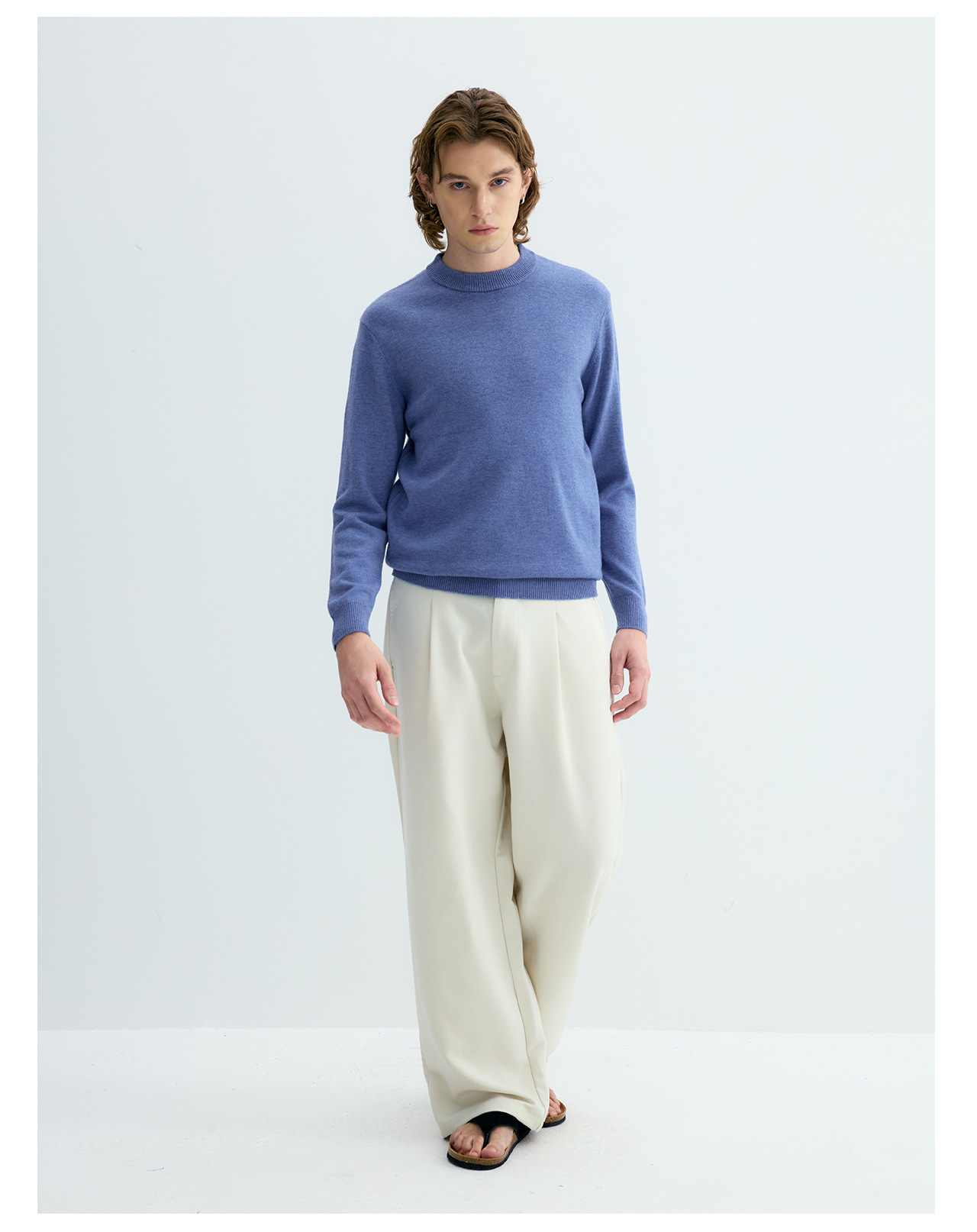 UNF Merino Wool Half-Turtleneck Sweater