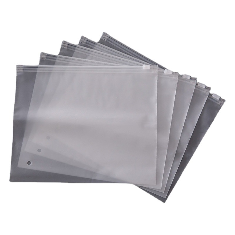 En stock horizontal helado cremallera bolsa calcetines ropa de embalaje bolsa de ropa interior bolsa de plástico bolsa de almacenamiento de ropa Procesamiento de impresión