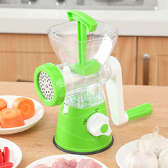 Household hand-cranked meat grinder, kitchen vegetable cutter, meat grinder, manual sausage stuffer, garlic paste machine, sausage machine, garlic paste machine