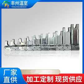 大棚配件固定器 大棚钢管椭圆卡子 卡扣O型管卡销子大棚配件钢架