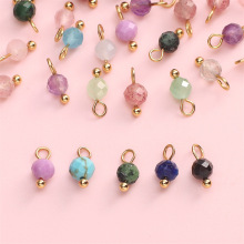 4mm��Ȼ��ɫ؈��ʯС�����ֹ�DIY��朲��ϴ���l�����h�b�Ʒ���