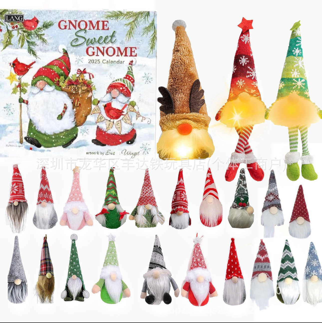 thumbnail image 1 of Calendario de Adviento de Gnomos de Navidad Calendario de Adviento de Gnomos de Navidad 2024, 1 of 4