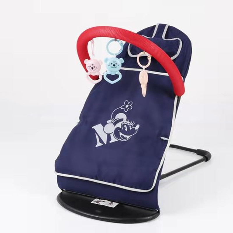 프리미엄 블루 코튼 스타일 + 아기 베개 + 탈부착 가능한 이불